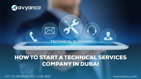 Technical Services License In Dubai Cost Activities Requirements