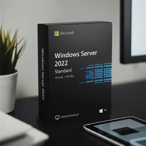 Buy Microsoft Windows Server 2022 Standard 16 Core 10 Cals