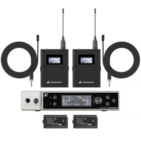 Sennheiser Ew Dx S Set Dual Digital Wireless Microphone System With