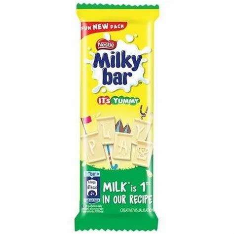 Rectangular Nestle Milkybar White Chocolate Bar At ₹ 10 Piece In Ludhiana