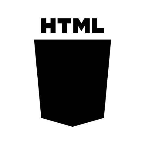 high quality html logo png  creative design
