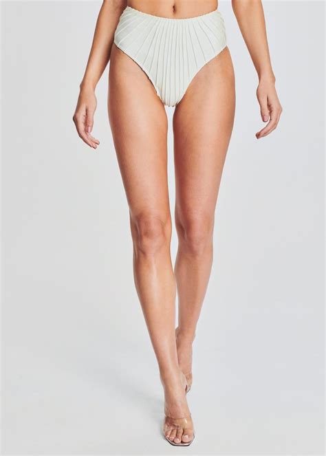 Women Swim Retrofete Alice Bikini Bottom Shani Shemer Cream Mod