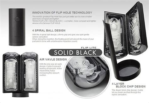 Tenga Flip Lite Black Desc1 Sex Toys Malaysia