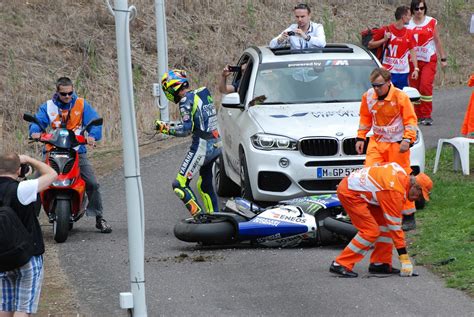 GP Brno 2014 Valentino Rossi Crash Lubor Horak Flickr