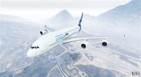 Airbus A380-800 v1.2 [replace] for GTA 5