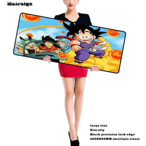 Mairuige 90 40cm Dragon Ball Z Mouse Pad Gaming Large Cartoon Anime