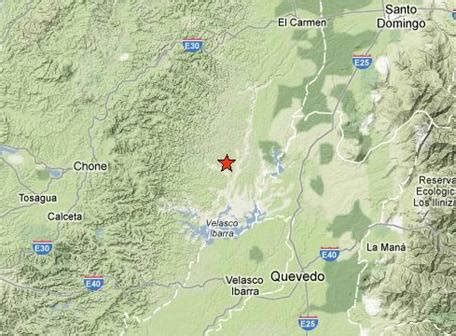 Sismo de 3 7 grados se registró esta madrugada en Manabí Ecuador