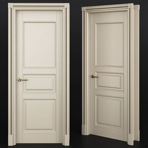 3d Model Interior Doors Low Poly 3d Model Vr Ar Low Poly Cgtrader