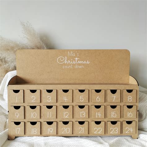 advent calendar box mood  design