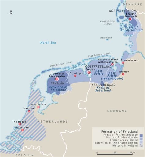 A map of Frisia [644x700] : MapPorn