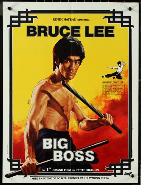 Bruce Lee, Big Boss, Original Vintage Poster - Authentic Vintage Posters