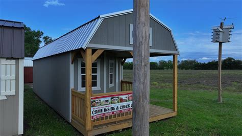 Spring Sale X Deluxe Lofted Barn Cabin With Extra Height Walls