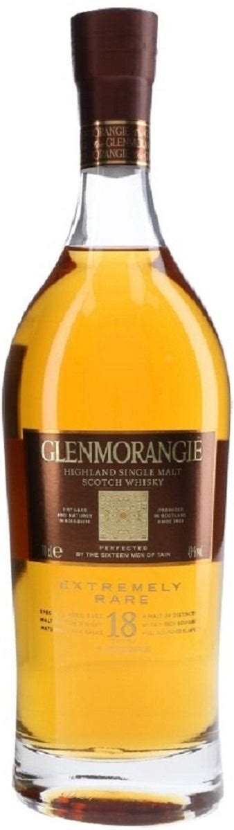 Glenmorangie 18 Year Old Extremely Rare Single Malt Scotch Whisky 43