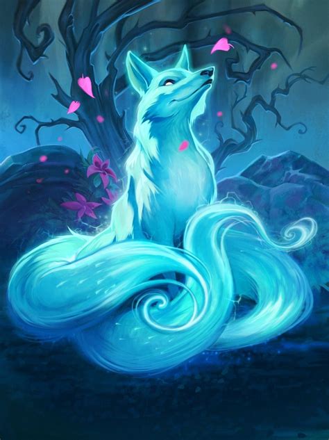 Blink Fox Cute Fantasy Creatures Mythical Creatures Art Magical