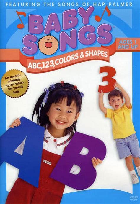 Hap Palmer Baby Songs Abc Colors Shapes Dvd Walmart