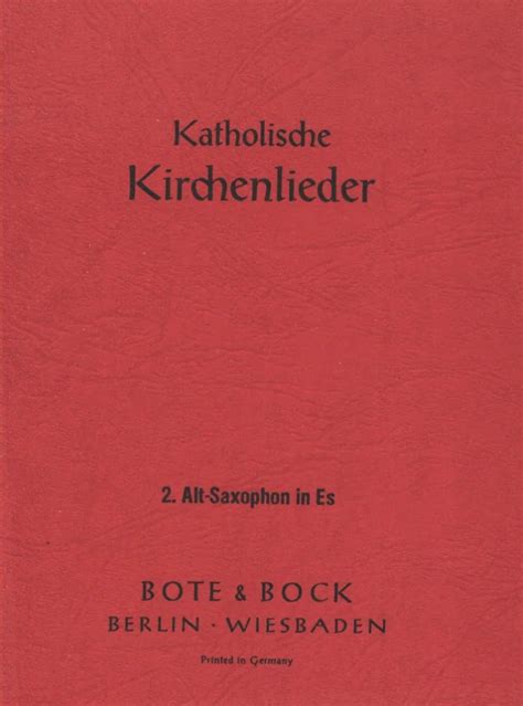 Katholische Kirchenlieder Im Stretta Noten Shop Kaufen