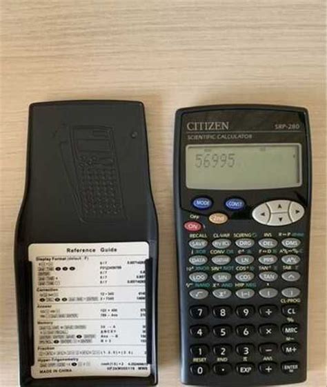 Новый калькулятор научный Citizen SRP-280 купить | Оргтехника и ...