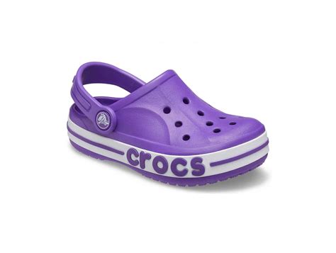 Sabot Crocs Bayaband Clog K Neon Purple