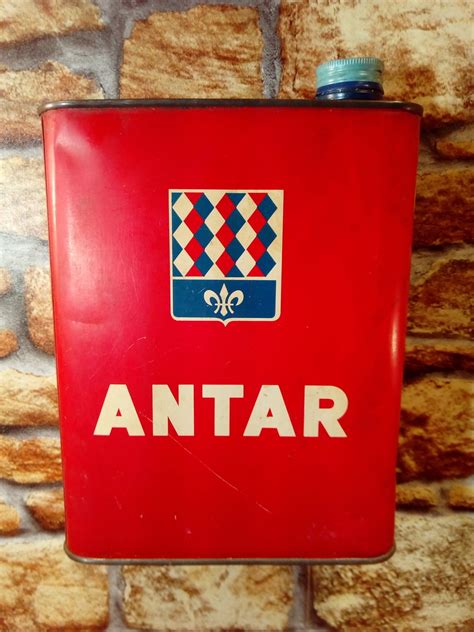 Bidon Huile Antar Ancien Brocante Brocante Garage Atelier Le