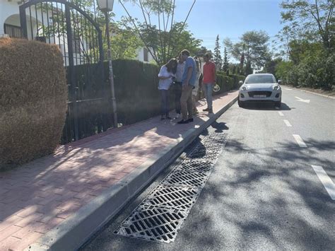 Ejecutada la red de evacuación de aguas pluviales en Lago Jardín