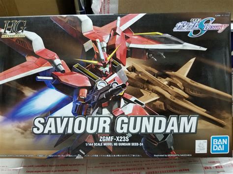 BANDAI HG 1 144 SAVIOUR GUNDAM 公告欄 Carousell