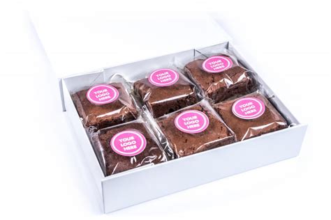 Triple Chocolate Brownie Gift Box VEGAN £24.00 - POPKAKERY