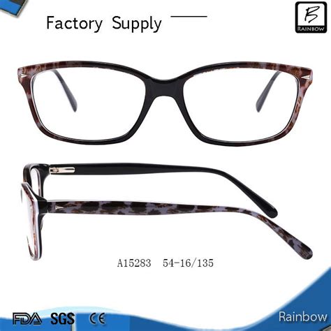 High Quality Leopard Acetate Optical Frame With Wholesale Price China