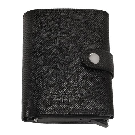 Zippo Saffiano Tri Fold Flip Wallet Zippo Vrhunski Originalni