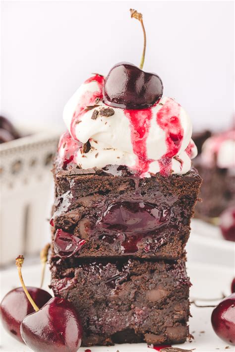 Black Forest Brownies Recipe Powered By Mom