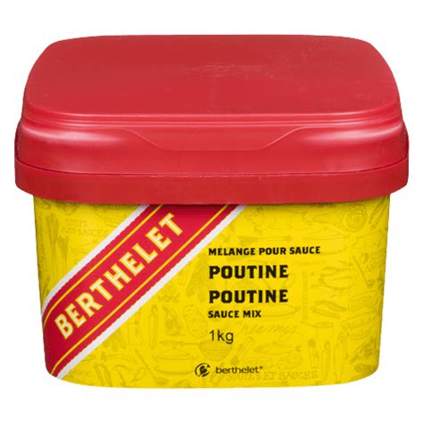 Berthelet Mélange à Sauce Poutine 1kg Authentique Et Savoureux Walmart Ca