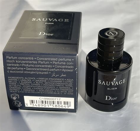 Dior Sauvage Elixir 025 Fl Oz 75 Ml Miniature Splash New In Box