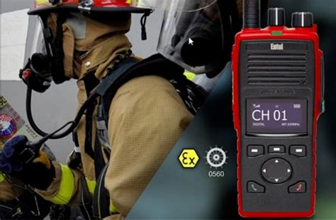 Entel Dt Ff Uhf Onboard Firefighter Atex Solas Med Ip