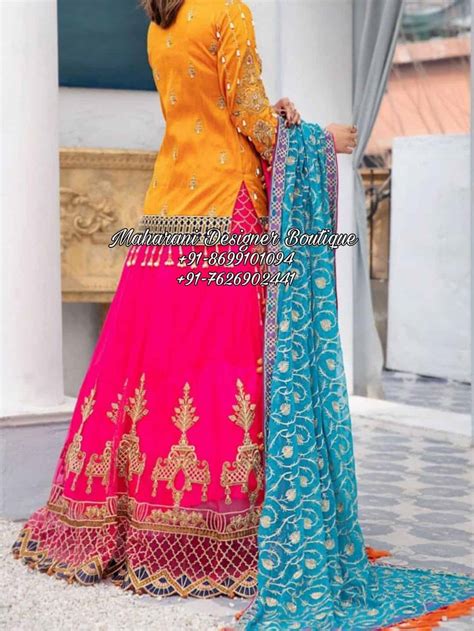 Punjabi Bridal Lehenga Designs | Maharani Designer Boutique