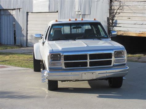 1993 Dodge D350 Extended Cab Dually 1st Gen Cummins Diesel For Sale