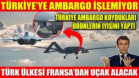 TÜRKİYEYE AMBARGO İŞLEMİYOR TÜRKİYE AMBARGO KOYDUKLARI ÜRÜNLERİN