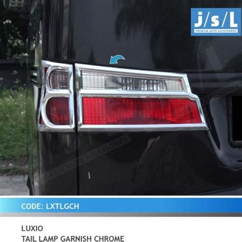 Jsl Garnish List Lampu Belakang Luxio Lis Garnis Chrome Lazada Indonesia