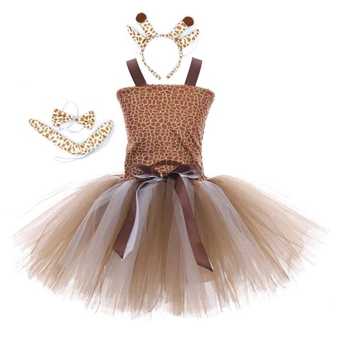 Baby M Dchen Giraffe Tutu Kleider F R M Dchen Leopard Print Party