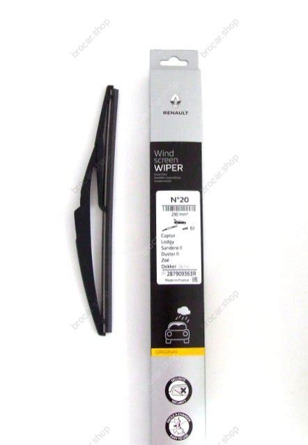 287909363R Щетка стеклоочистителя 2879 093 63R RENAULT RENAULT купить ...