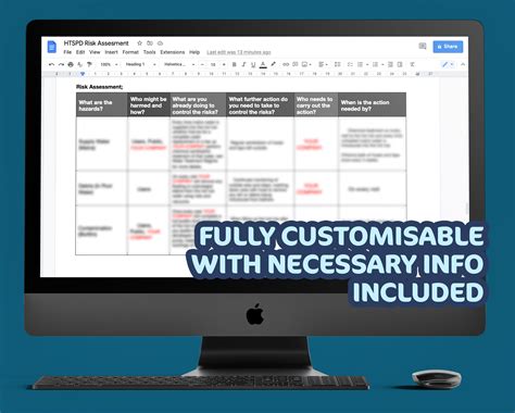 Hot Tub Risk Assessment Template Holiday Letting Airbnb Self Cater Property HSE Compliant