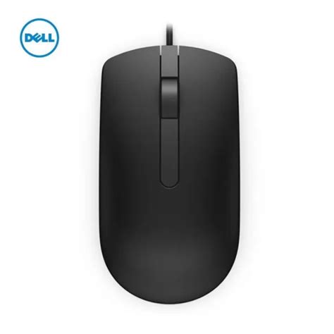 Dell Ms116 Wired Mouse Corded Optical Mice With 1000 Dpi For Home