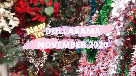 SHOP WITH ME L Dollarama Budget Christmas Decor YouTube