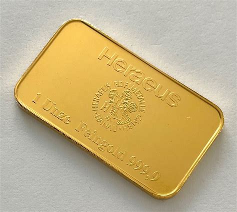 Troy Ounce Gold Heraeus Catawiki