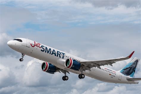 JetSMART Airlines incorpora a su flota su primer A321neo el avión más