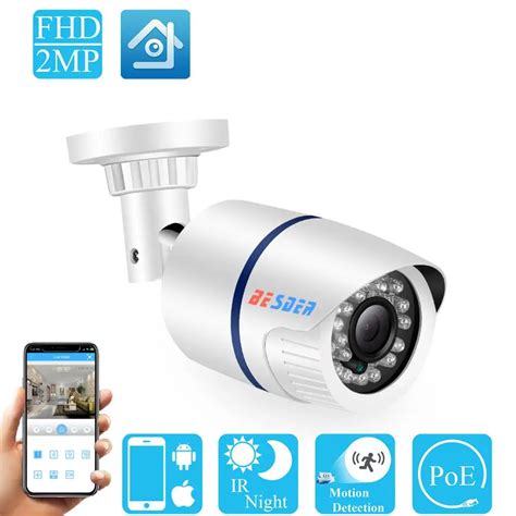 BESDER Wide Angle 2 8mm IP Camera 1080P 960P 720P Motion Detection