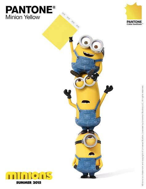 PANTONE® USA | Pantone Color Institute® Announces PANTONE Minion Yellow™