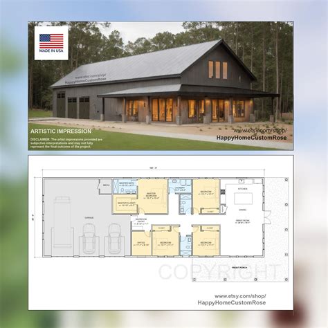 pole barn house plans