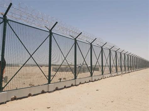 Security Fencing In Uae Ambitions Metal Products Llc