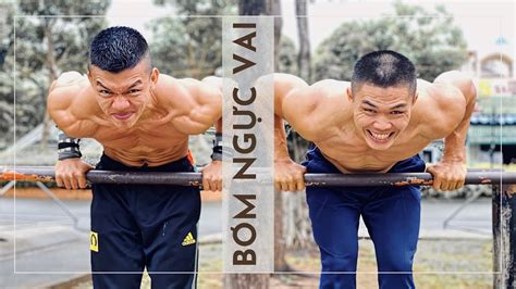 ĐỘ LẠI BODY Buổi tập NGỰC VAI TAY SAU level Intermediate Làng Hoa