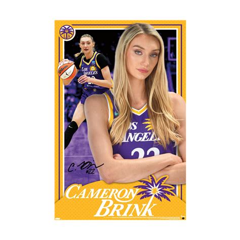 Trends WNBA Los Angeles Sparks - Cameron Brink 24 Poster