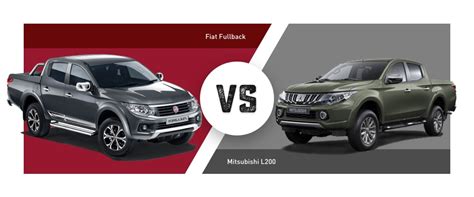 Fiat Fullback Vs Mitsubishi L Der Gro E Vergleich